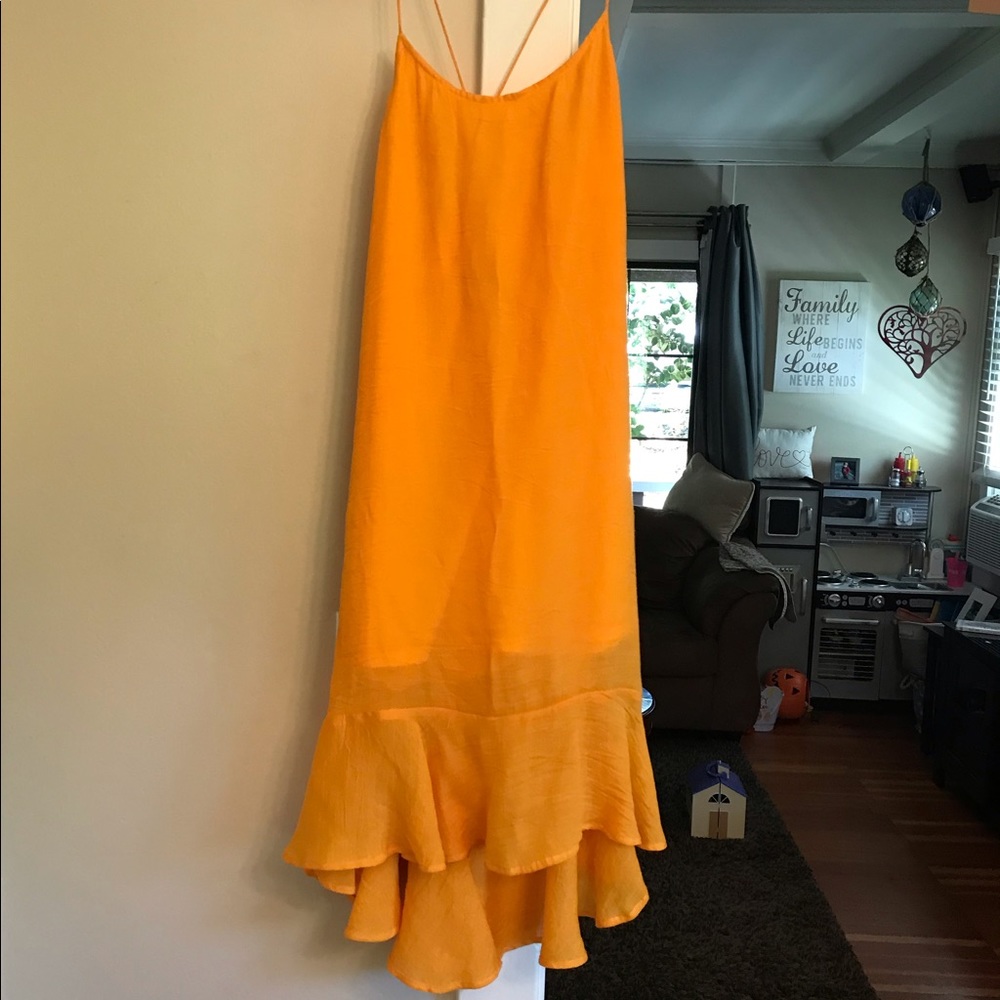 JustFab Golden Yellow Sundress